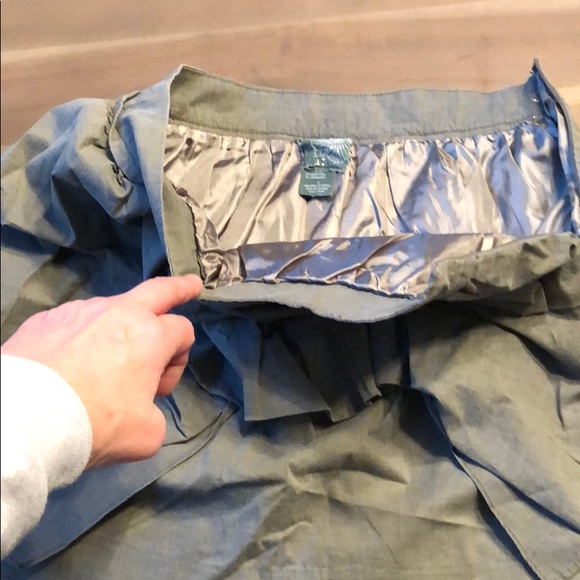 Ryu grey asymmetric mini skirt. - Picture 5 of 5